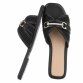 Damen Flache Sandalen - black