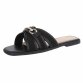 Damen Flache Sandalen - black Gr. 40