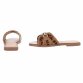 Damen Flache Sandalen - leopard