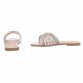 Damen Flache Sandalen - snake
