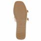 Damen Flache Sandalen - beige
