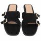 Damen Flache Sandalen - black