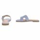 Damen Flache Sandalen - blue