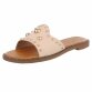 Damen Flache Sandalen - beige - 12 Paar