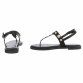 Damen Flache Sandalen - black