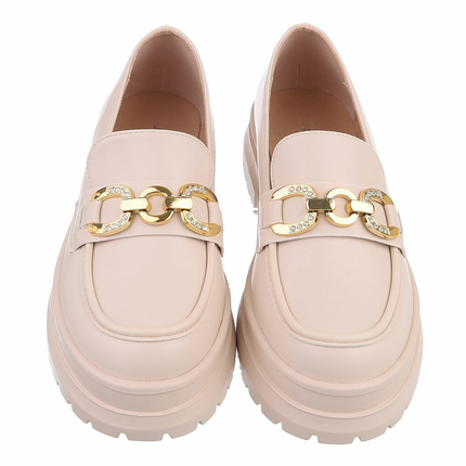 Damen Slipper - beige