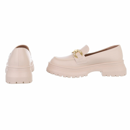 Damen Slipper - beige