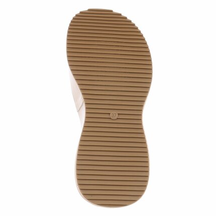 Damen Keilsandaletten - beige