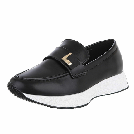Damen Slipper - black Gr. 39