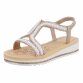 Damen Keilsandaletten - beige