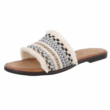 Damen Flache Sandalen - black Gr. 41