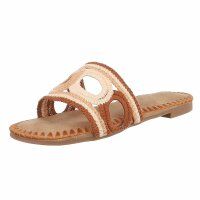 Damen Flache Sandalen - brown