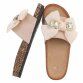 Damen Pantoletten - beige