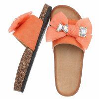 Damen Pantoletten - orange