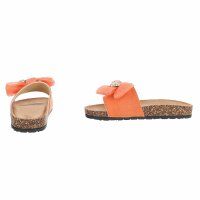 Damen Pantoletten - orange