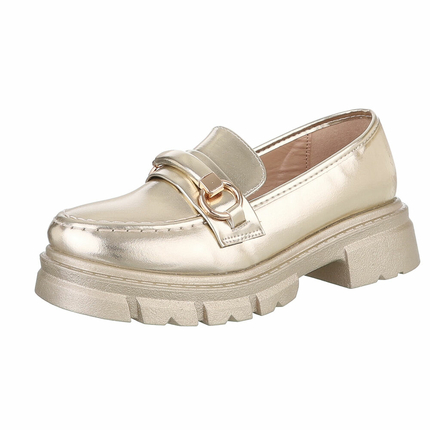 Damen Slipper - gold - 12 Paar