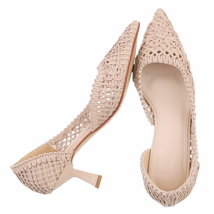 Damen Klassische Pumps - beige