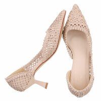 Damen Klassische Pumps - beige