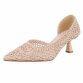 Damen Klassische Pumps - beige Gr. 37