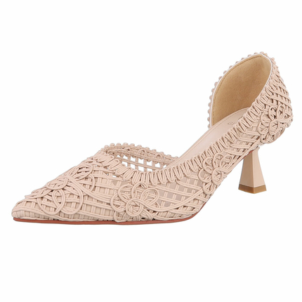 Damen Klassische Pumps - beige Gr. 39