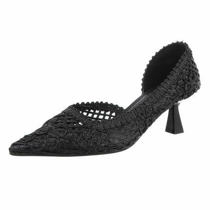 Damen Klassische Pumps - black Gr. 36