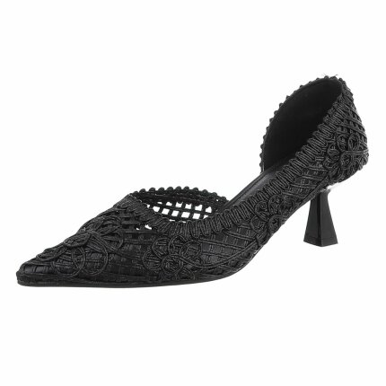 Damen Klassische Pumps - black Gr. 40
