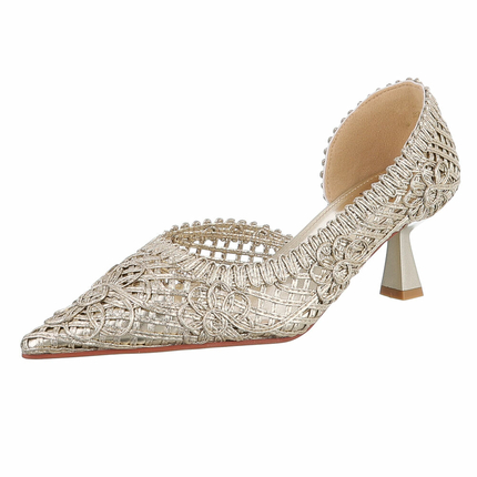 Damen Klassische Pumps - gold