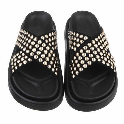 Damen Pantoletten - black