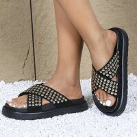 Damen Pantoletten - black