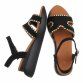 Damen Keilsandaletten - black