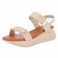 Damen Keilsandaletten - beige
