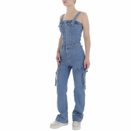 Damen Langer Jumpsuit von Laulia - blue