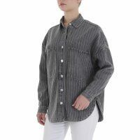 Damen Jeansjacke von Laulia - grey