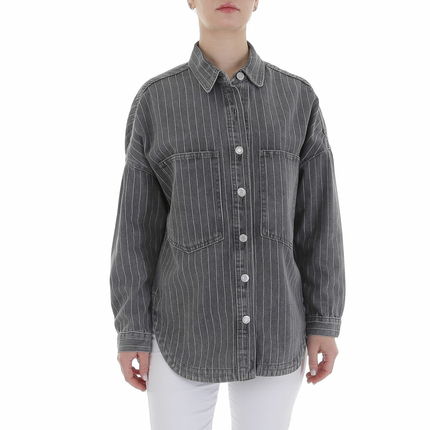 Damen Jeansjacke von Laulia Gr. M/38 - grey