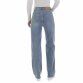 Damen High Waist Jeans von Laulia - blue