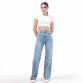 Damen High Waist Jeans von Laulia - blue