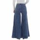 Damen Bootcut Jeans von Laulia - blue