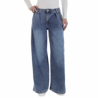 Damen High Waist Jeans von Laulia - blue