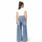 Damen High Waist Jeans von Laulia - blue