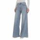 Damen Bootcut Jeans von Laulia - blue
