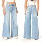 Damen Bootcut Jeans von Laulia - blue