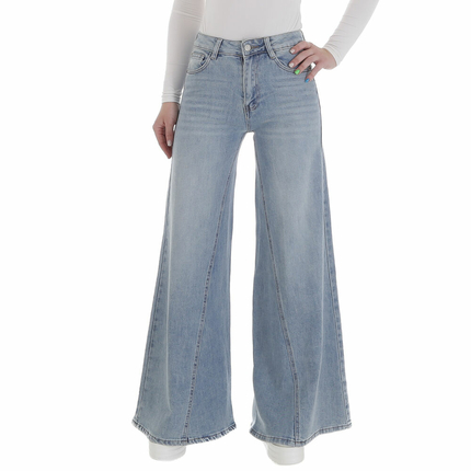 Damen Bootcut Jeans von Laulia Gr. XL/42 - blue
