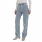 Damen High Waist Jeans von Laulia - blue