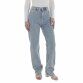Damen High Waist Jeans von Laulia - blue