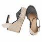 Damen Keilsandaletten - black