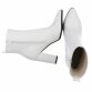 Damen High-Heel Stiefeletten - whitepu