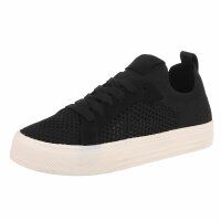 Damen Low-Sneakers - black