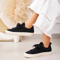 Damen Low-Sneakers - black