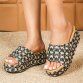 Damen Keilsandaletten - black