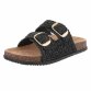 Damen Pantoletten - black - 12 Paar